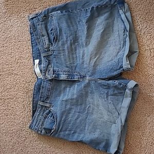 Levi Strauss mid-rise Denim Shorts